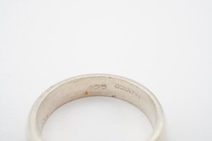 Vintage Mexico Sterling Silver 925 Ring Band Size 5.25 N5