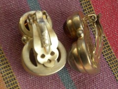 STERLING CITRINE RUTILATED QUARTZ CLIP EARRINGS MARK SPIRITO BERGDORF GOODMAN