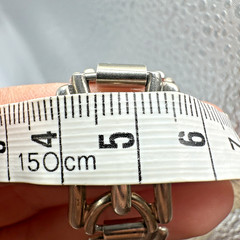 Vtg Harry S Bick Bracelet Chain MCM Sterling Silver Geometric Rectangular Link