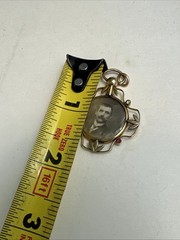 Antique Gold Filled Double-Sided Photo Pendant