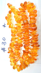 61gr RUSSIAN SOVIET BALTIC AMBER BEAD NECKLACE 琥珀 BRACELET STONE PENDANT EARRING