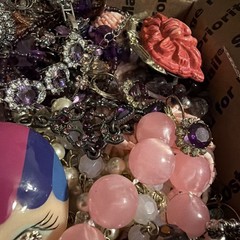 Vintage to Now Jewelry Lot, All Wearable Untested. No Broken. Box C3