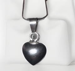 Harmony Fairy Angel Baby Bells Caller Sterling Silver Puffy Heart 30” Necklace