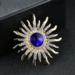 Unisex Vintage Flower Brooch Enamel Pin Antique Jewelry Gift Accessories