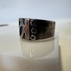 Vintage Hecho En Mexico Sterling Silver 925 Ring Size 5.5 6Grams