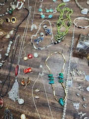 Vintage to now Costume jewelry Lot Mixed Jewelry Lot Pendants Earings Necklaces