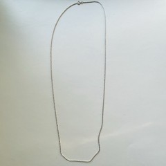 Long Vintage Sterling Silver Rope Chain 925 30 Inches Marked KC 925