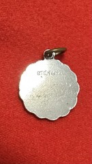 Sterling Silver 925 Washington D.C. Round Charm Pendant • Signed • No Stone