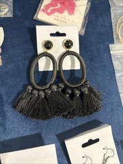 Costume Jewelry Woman’s Earrings, Rings 18 Pieces
