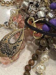 5 LB Mixed Costume Jewelry Lot Wearable & Repair Vintage Modern Treasure Hunt #1