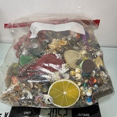 3+ lbs VTG to NOW CRAFT JUNK SCRAP BROKEN Jewelry Lot Harvest Repurpose Salvage