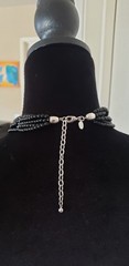 Joan Rivers RETIRED “Starlet Style ” Sautoir Necklace in Black