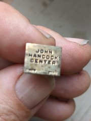 Sterling Silver Vintage Kinney “John Hancock Center” Pendant Loop 6+ Grams