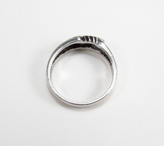 Vintage 1990s Wheeler Mfg. Co. USA Sterling Silver Grape Leaves Band Ring Sz 8