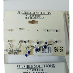 Vintage Y2K Jewelry Lot Sensible Solutions Deadstock Earrings Necklace Bracelet