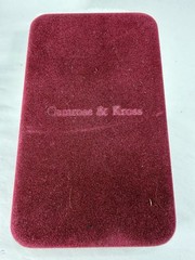 CAMROSE & KROSS JACQUELINE Bouvier KENNEDY SAVE & PROTECT CROSS NECKLACE NIB COA