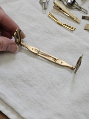 Lot Of Cufflinks, Tie Clips Collar Bar – 16 Pieces Some Signed Anson Phili Badge