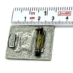 Vintage Birds and Blooms Sunflower Seeds Pewter Brooch Pin Badge Lapel Gardening