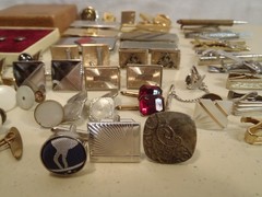 Tie Clip Bar Tack Cuff Link Money Clip Lot Hickok Anson Swank Pairs Singles
