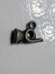 ✨VINTAGE✨ 1900’s Tiny Horn Charm French Horn Pendant / Charm