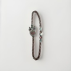 925 Sterling Silver Bracelt Owl Design Pulsera Plata Mexicana Buho Size 7