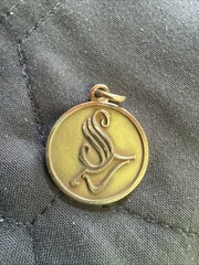 1968 Vintage 10k 1/10 Gold Fill AWTAR SAV Charm Pendant