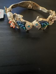 Betsey Johnson Kissing Fish Bracelet Rare – G1