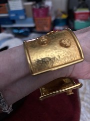 dominique aurientis cuff gold bracelet