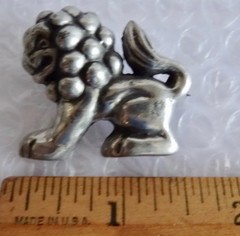 bROOCH ANNA PETRUS SCULPTER ARTIST PEWTER LION 4 SVENSKT TENN JEWELRY neocurio