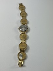 VTG Jewelry Gold Tone Earrings Watch Bracelets Liz Claiborne Neckace Pin READ