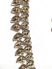 1950’s 60’s Coro delicate textured double leaf pattern adjustable