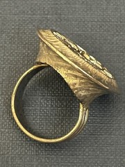 Vintage compass ring