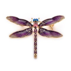Enamel Dragonfly Insects Brooches For Women Banquet Weddings Brooches Pins