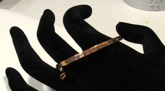 VTG Childs 14K 1/20 GF bracelet “The best thing to hold onto is each other”5.75”