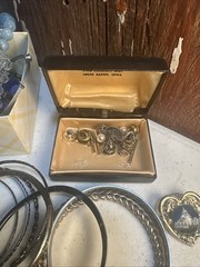 Vintage-Antique Jewelry Lot Mix Unsearched Grabbed From Large Box Randomly