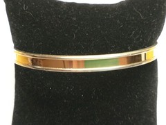Leonore Doskow 925 Sterling and 14kt Gold 8″ Bracelet and Ring Set Size 8