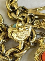 Vintage Charm Bracelet with Juicy Couture and Ben Amun Charms