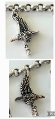 Brighton Washington DC Charm Bracelet White House Capitol Cherry Blossom