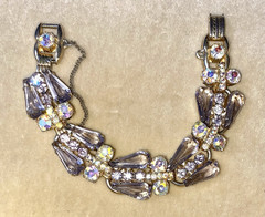 JULIANA D&E LAVENDER PENTAGON Bracelet w/ Borealis Pittman Book Piece Pg 221