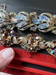Lisner And Coro Vintage Rhinestone Bracelets For Restoration