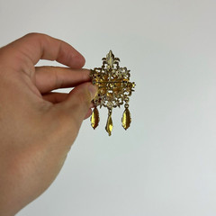 Czech Republic Vintage brooch – Vintage USSR jewelry – soviet