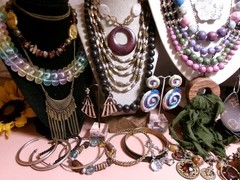 Jewelry Lot 35+ Pieces Vintage To Now Boho Chic~Glam~Eclectic~Ethnic Themes