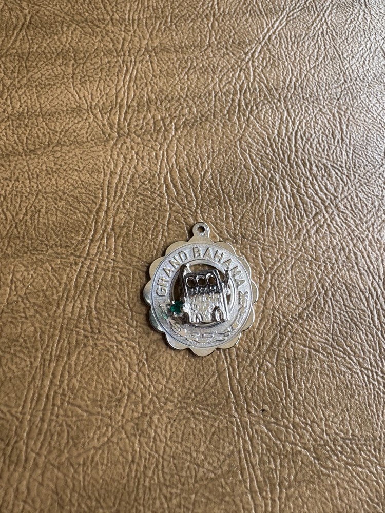 Vintage Crea Grand Bahamas Souvenir Charm Slot Machine Sterling Silver