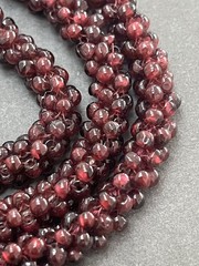 Vintage Red Garnet Necklace