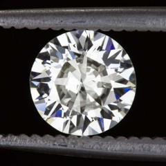 1.04ct CERTIFIED H SI1 DIAMOND 6.85mm LOOSE ROUND CUT NATURAL EARTH MINED 1ct
