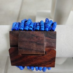 Vtg Lot Of 20 Turquoise Teal Blue Bracelets Cloisonne Metal Beaded Copper Bangle