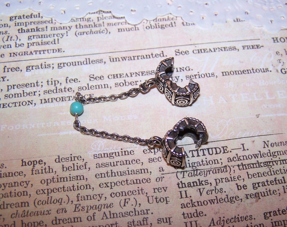 PANDORA Sterling Silver Safety Chain – Dreamer with Turquoise Bead 790583