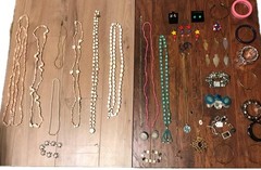 Large Varied Costume And Silver Jelwery Lot Of 45 Peices