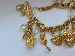 Kirk’s Folly Legend Of The Heart Charm Bracelet 8.5″