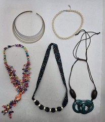 ​HUGE 38 pc Jewelry LUCKY BRAND Wood Bead Vintage To Now LOT Necklaces Bracelets
